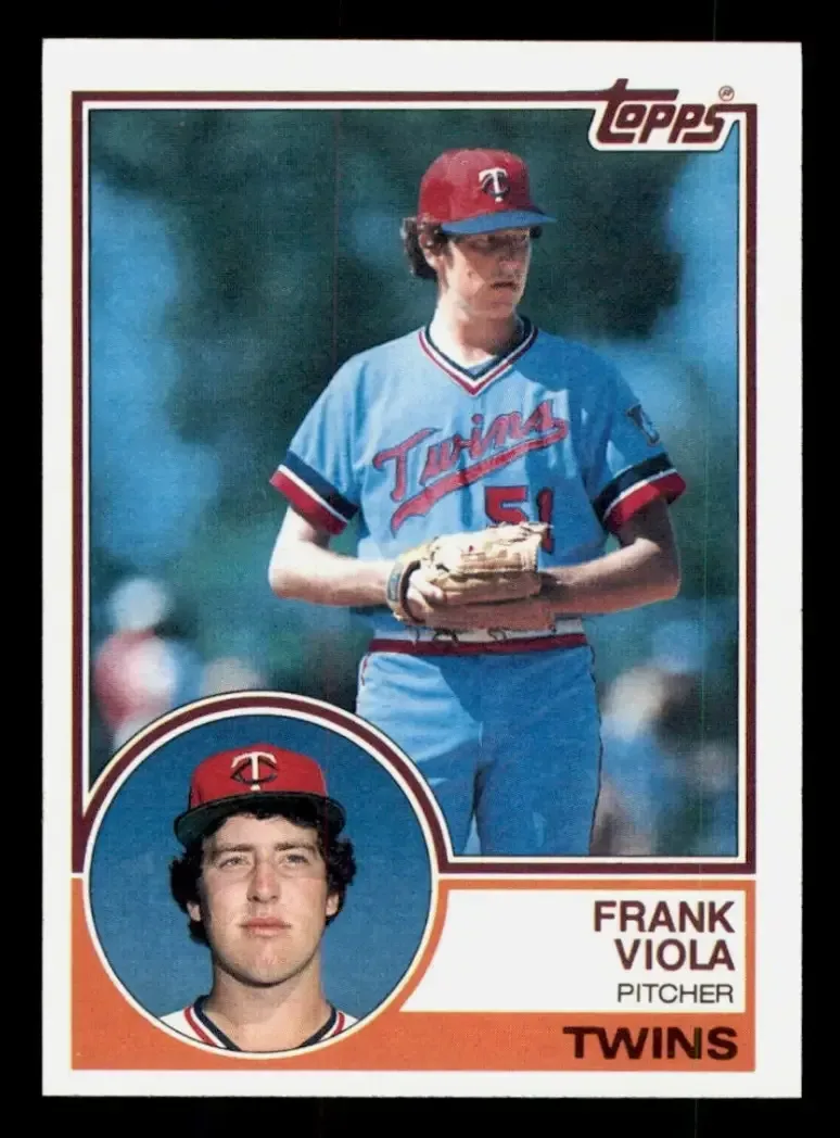 Frank Viola 1983 Topps baseball card