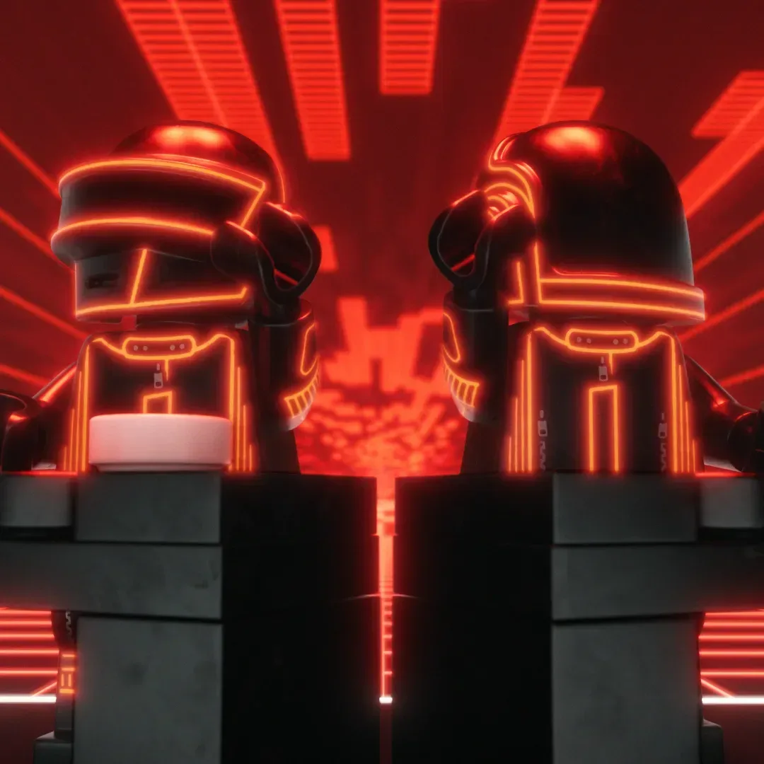 Official LEGO Daft Punk set announcement inspired by the Alive 2007 stage setup