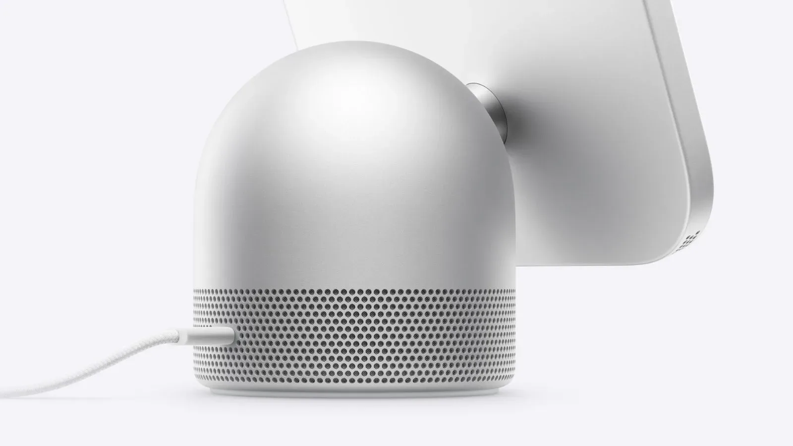 Apple HomeView showing smart-home controls with indoor temperature and humidity readings