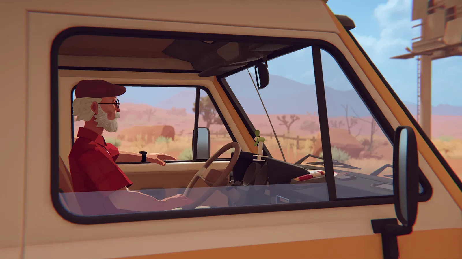 Forever Ago road trip adventure game artwork
