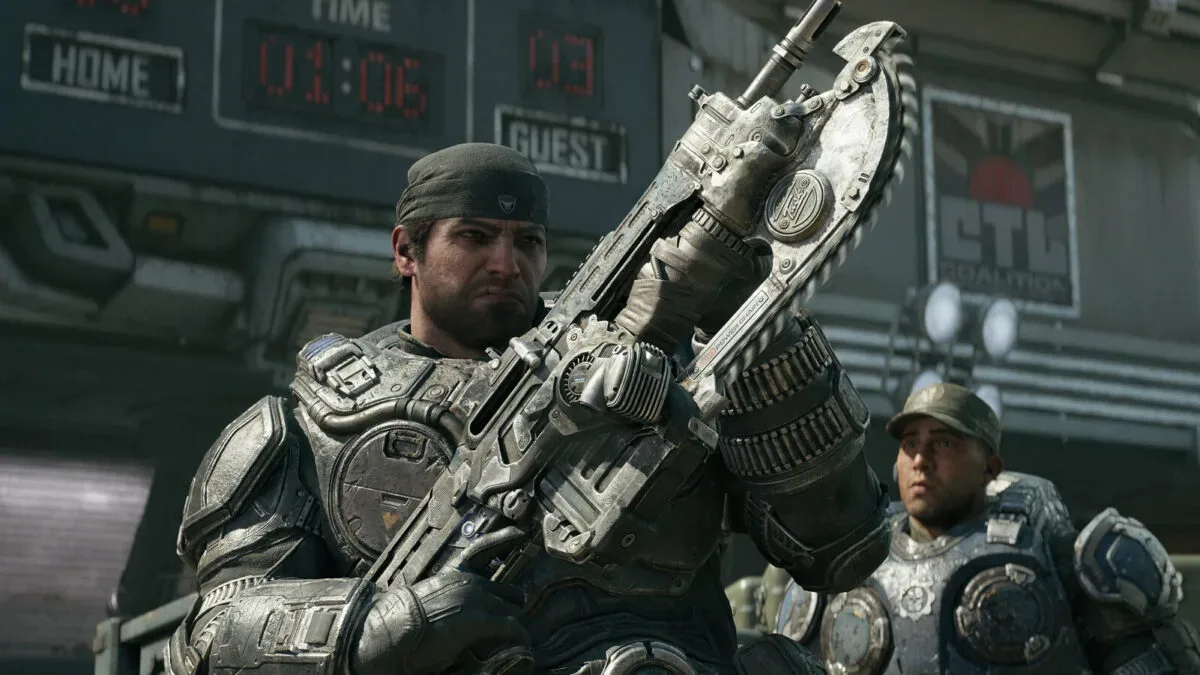 Gears of War: E-Day artwork representing the debate around Xbox Game Pass and premium sales