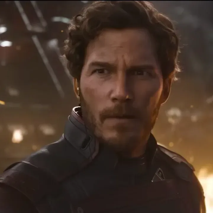 Chris Pratt as Peter Quill, also known as Star-Lord, in the Marvel Cinematic Universe