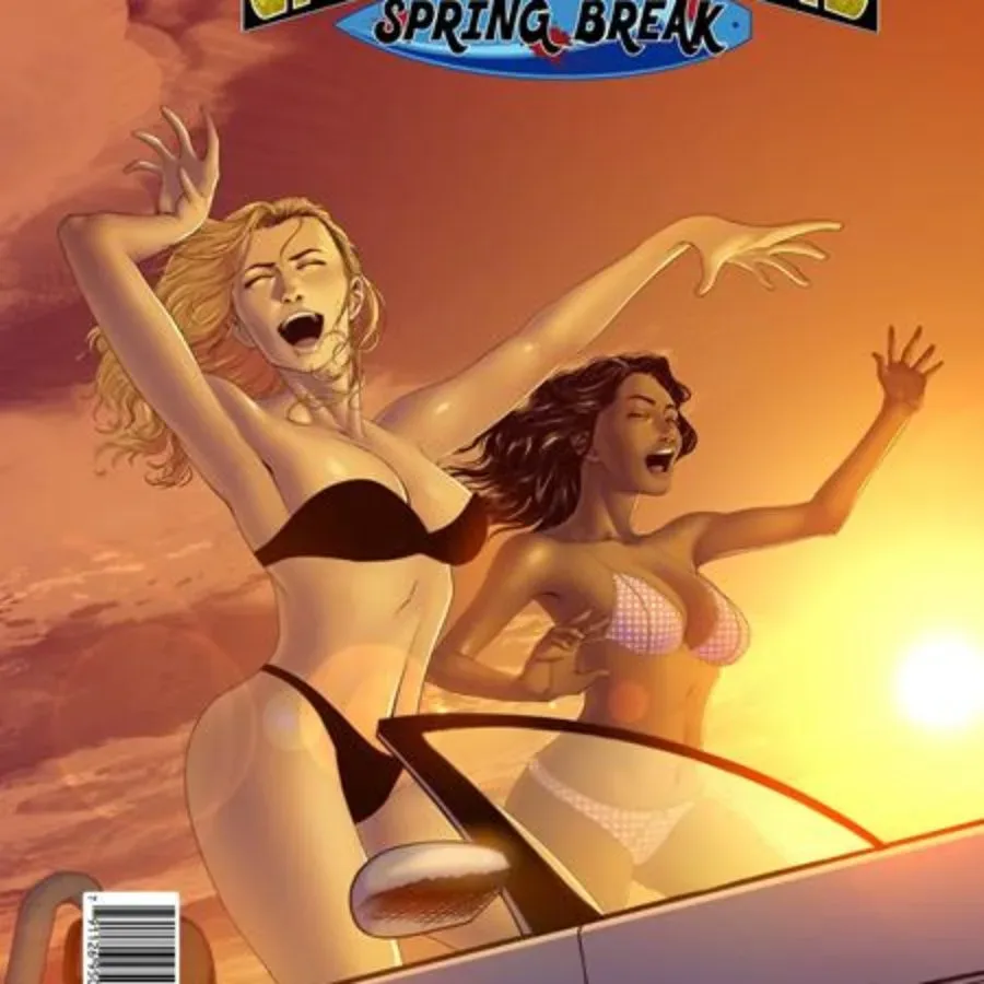 Cover artwork for Flesh-Eating Cheerleaders: Spring Break #1