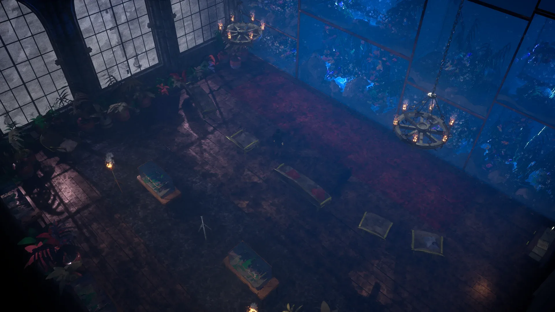 The Funskin Project trailer image highlighting its survival-horror castle setting