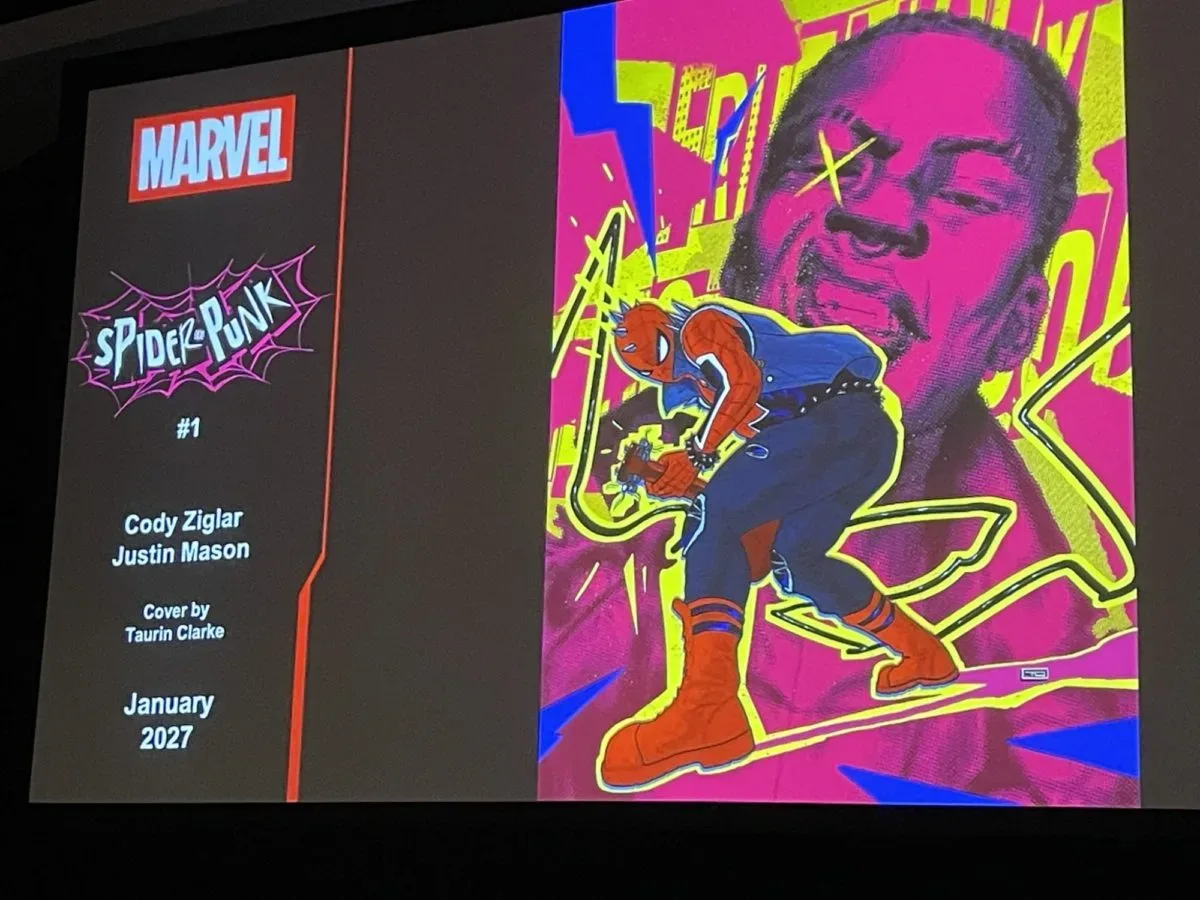 Cody Ziglar and Justin Mason’s Spider-Punk comic series