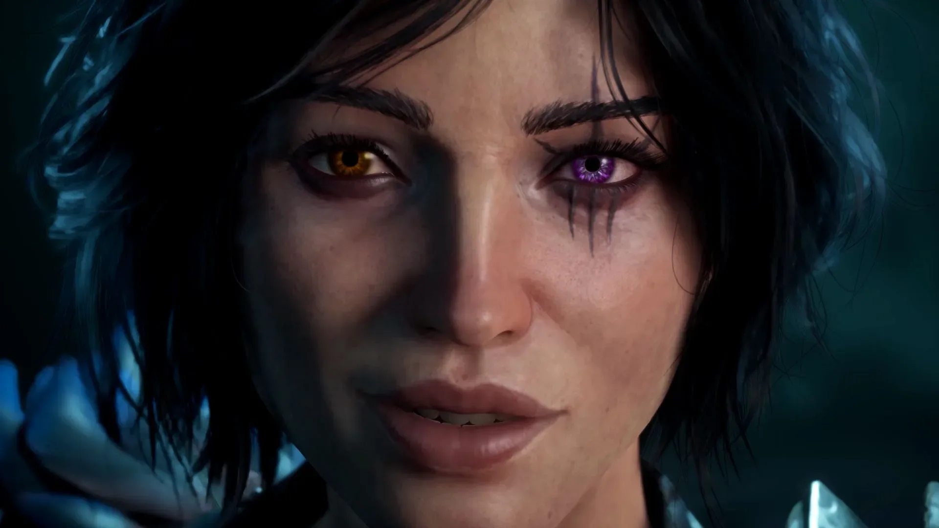 Warlock promotional artwork featuring Tasha in the Dungeons & Dragons game world of Darkon