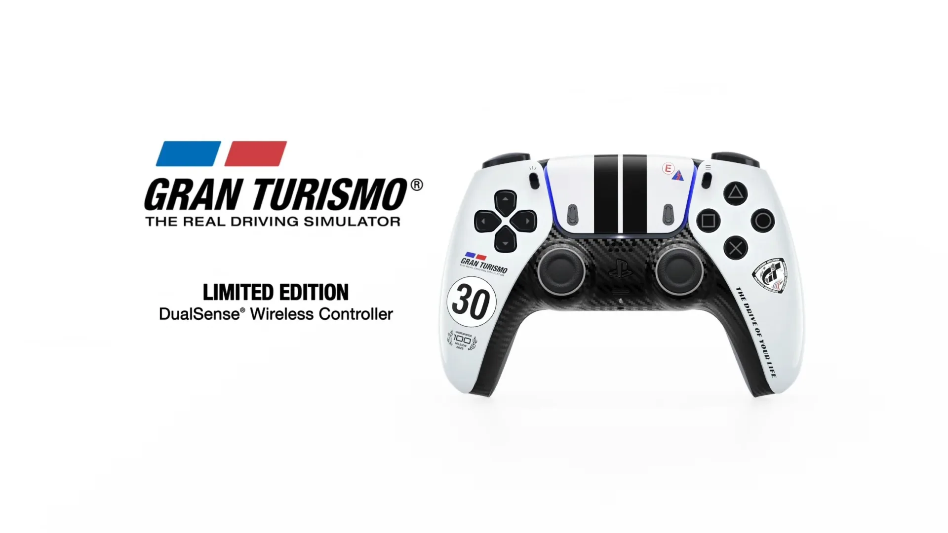 Gran Turismo 7 30th Anniversary Limited Edition DualSense controller