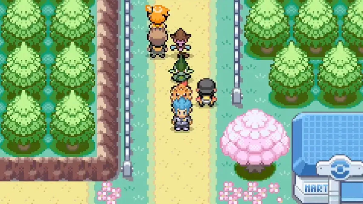 Pokémon Quetzal artwork representing its Kanto, Johto and Hoenn region-switching feature
