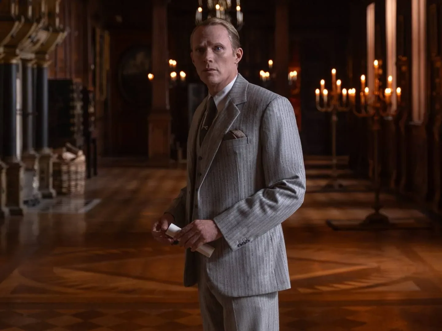 Paul Bettany as human Vision in VisionQuest