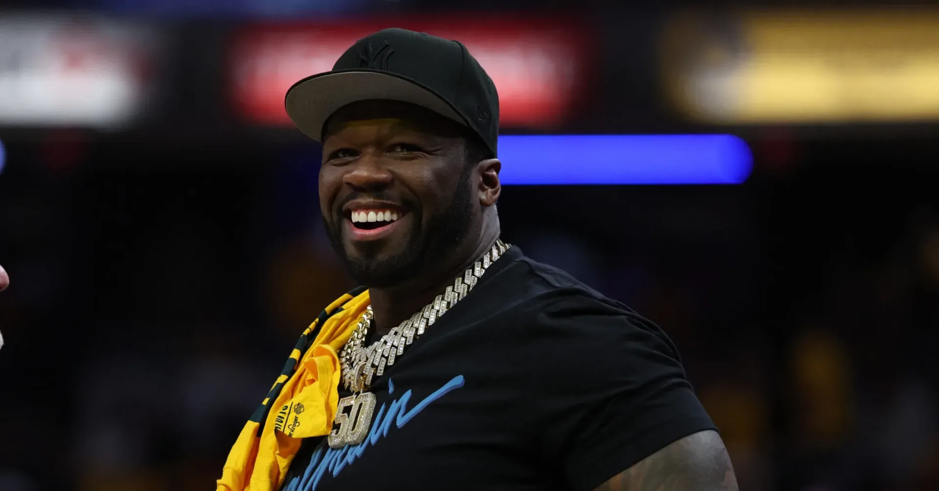 50 Cent during a podcast appearance discussing Street Fighter and a question about Sean Combs