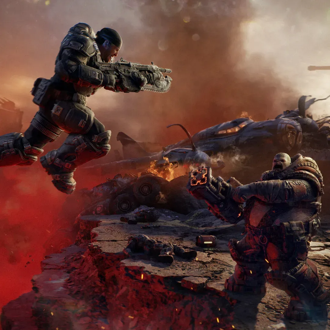 Gears of War: E-Day artwork representing The Coalition’s future plans for the series