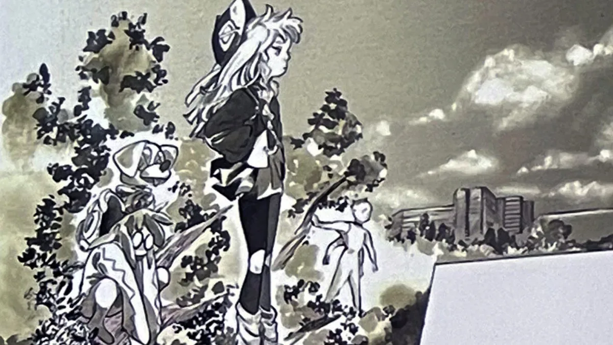 Maystorm, the Peach Momoko-created mutant from Ultimate X-Men