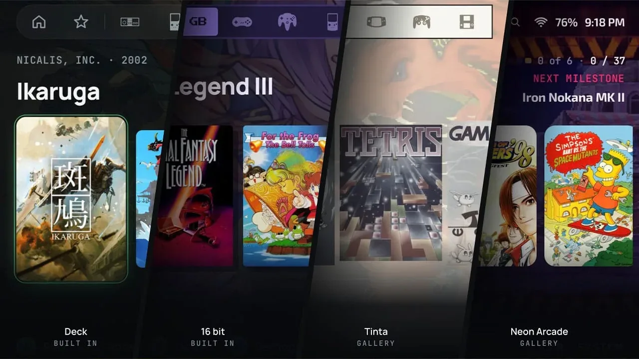 Different blip themes