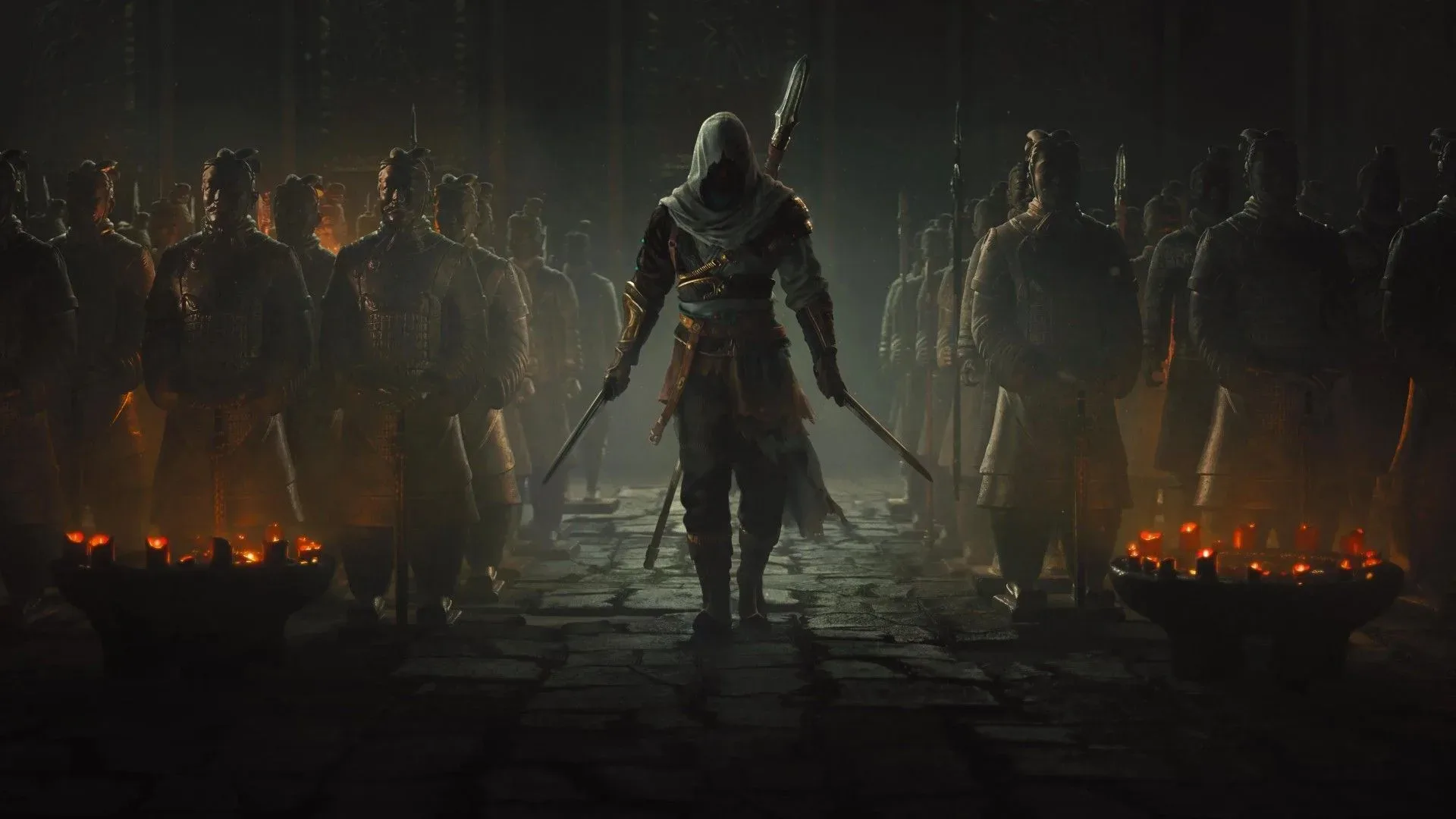 Canceled Assassin’s Creed Destiny footage showing a character moving through a palace environment