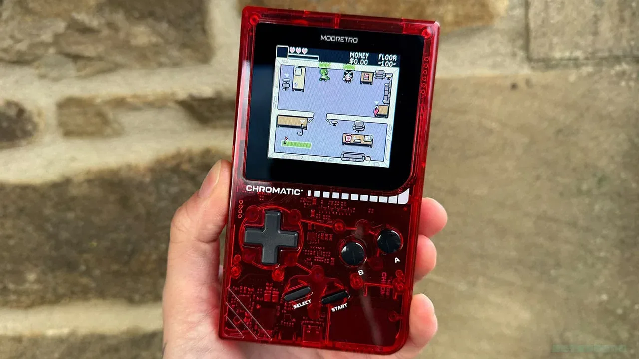 Corporate Rot vending machine upgrades and zombie-filled office room on Game Boy Color