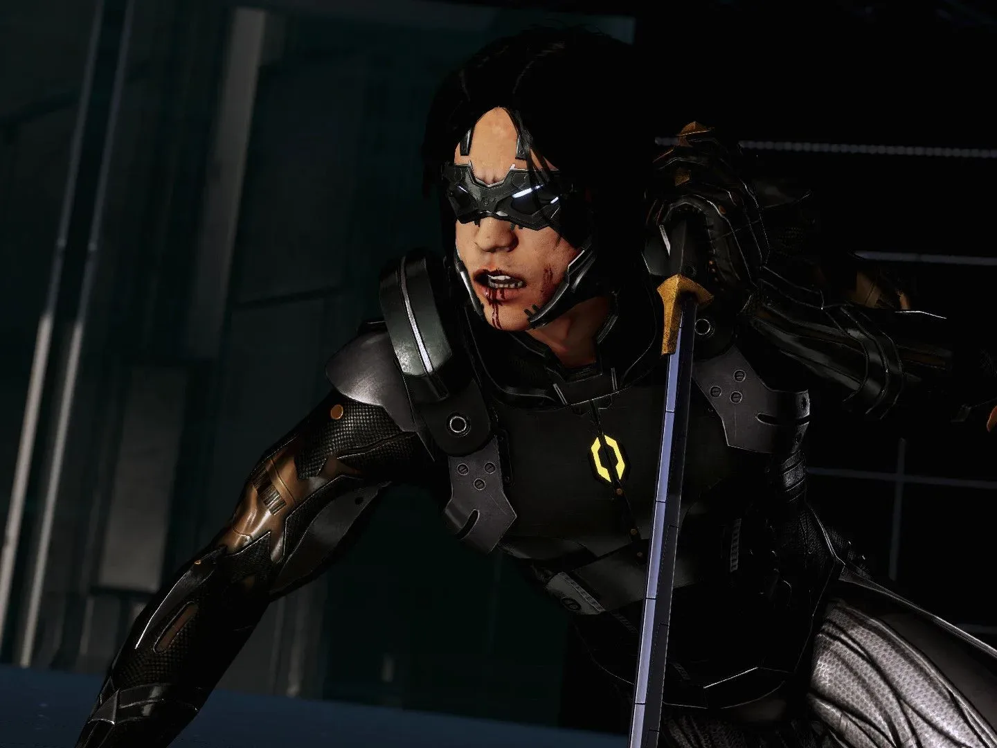 Commander Shepard confronting Kai Leng in Mass Effect 3
