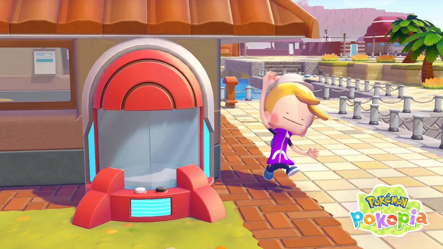 Pokémon Pokopia version 2.0.0 update highlighting Portal Pod storage and building improvements