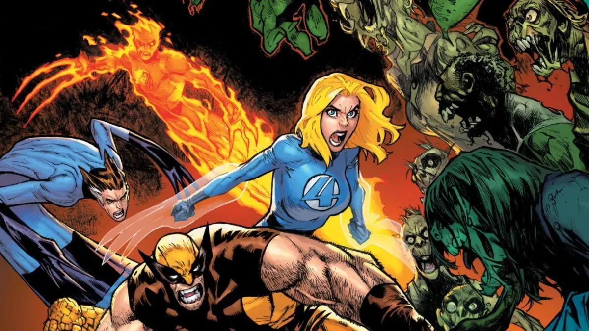 Fantastic Four #21 cover by Humberto Ramos