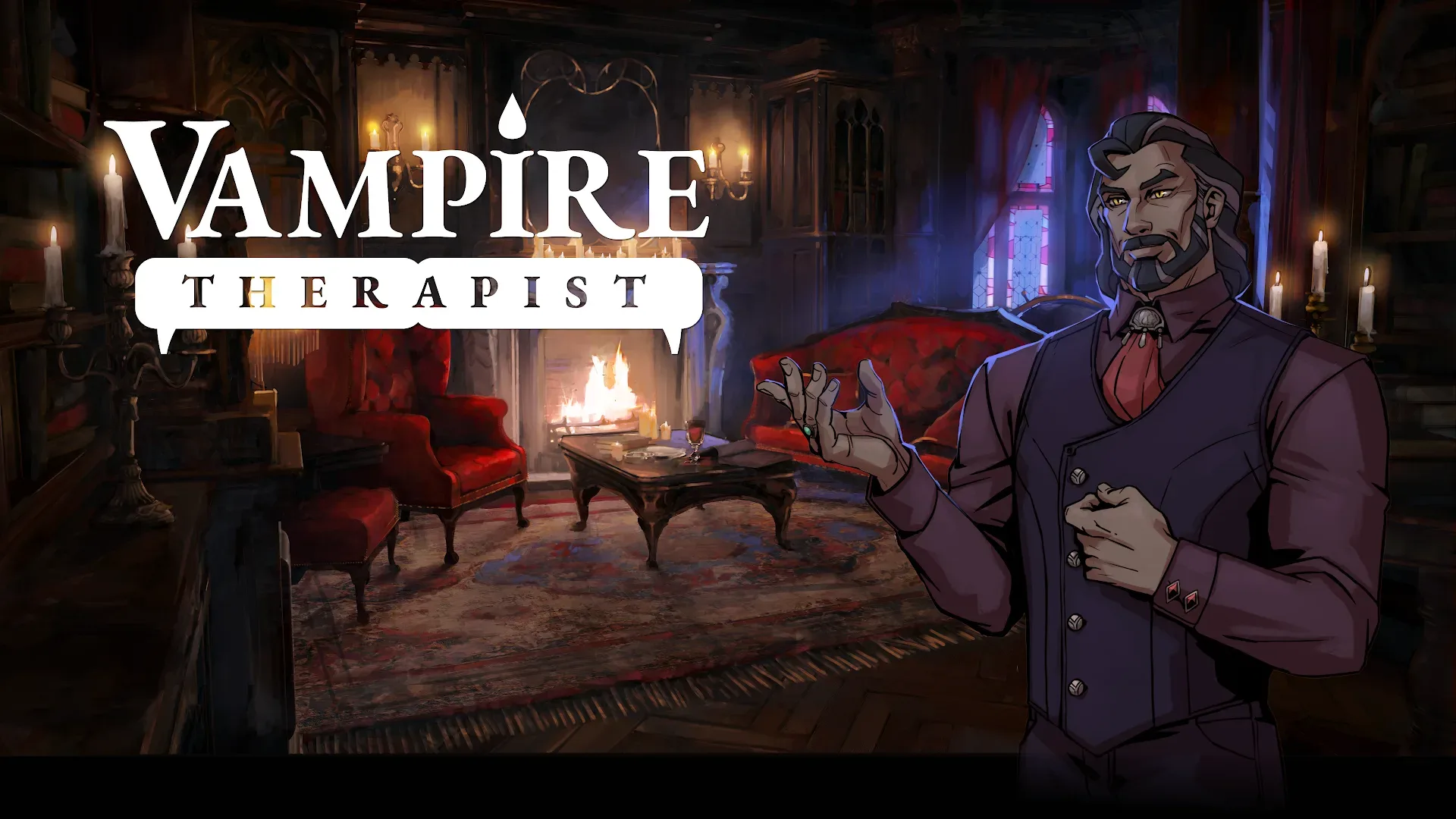Vampire Therapist logo for its iOS and Android launch