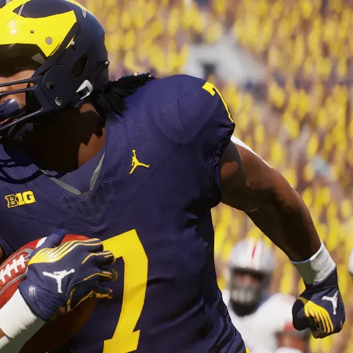 EA Sports College Football game action representing the series’ rising licensing and NIL costs