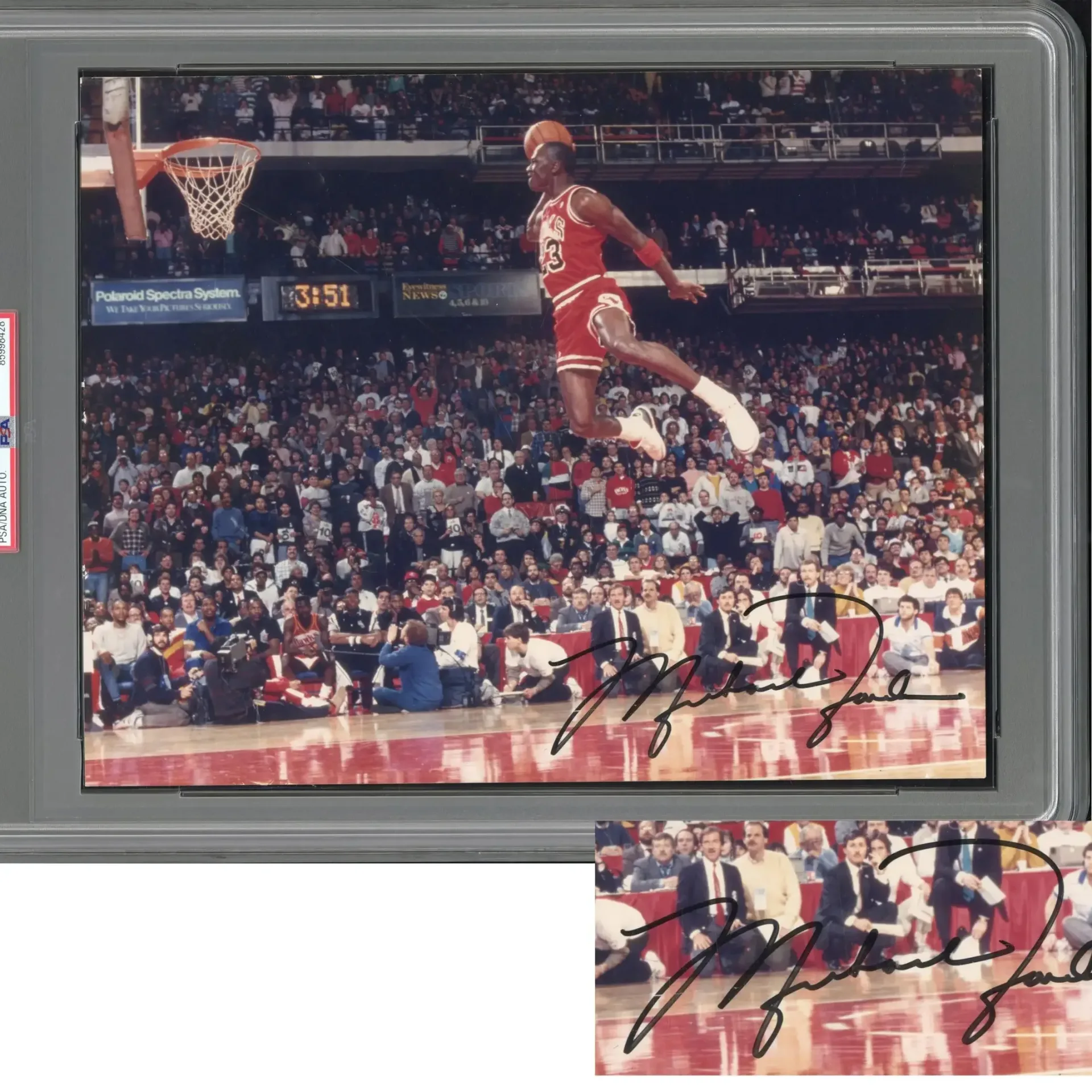 Early Type 1 photograph of Kobe Bryant in a Los Angeles Lakers uniform
