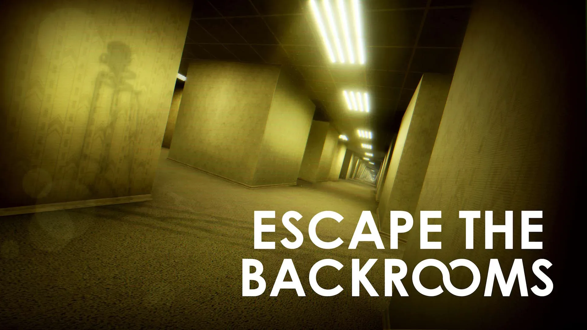 Players exploring an eerie party-themed Backrooms environment