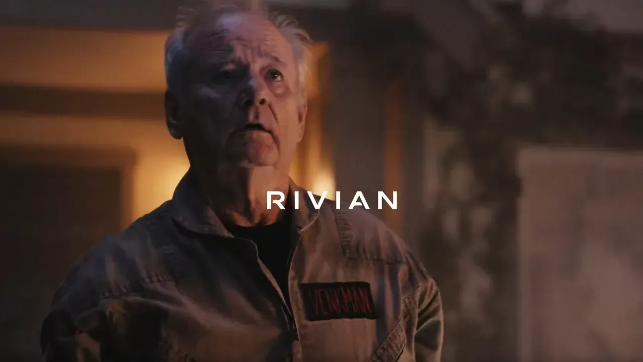 Ghostbusters Halloween touchscreen theme with Mini-Pufts on a Rivian display