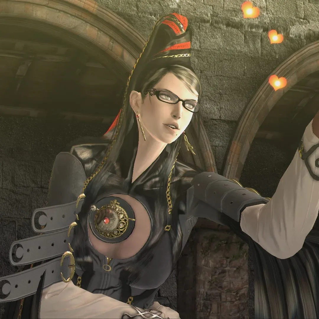 PlatinumGames logo alongside Bayonetta series imagery
