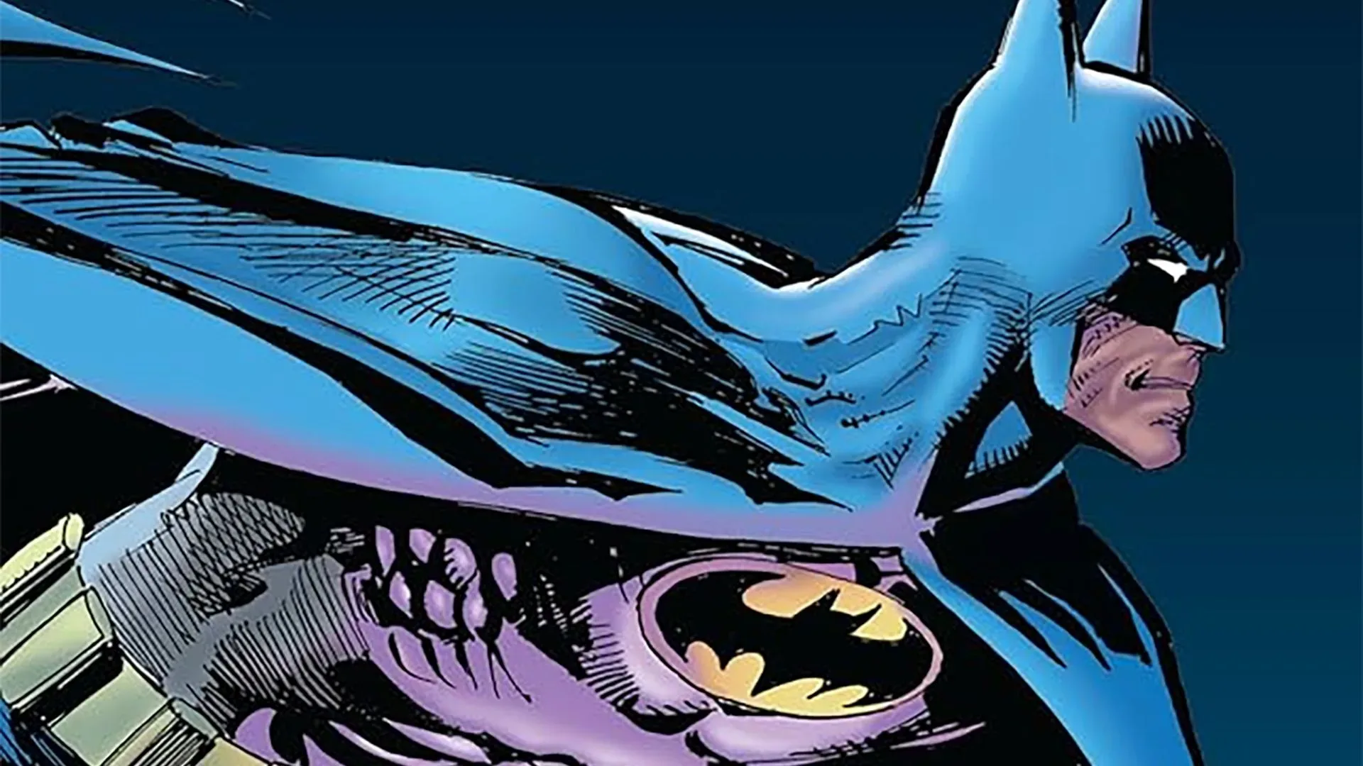 Batman silhouette representing the unresolved direction of DCU film The Brave and the Bold