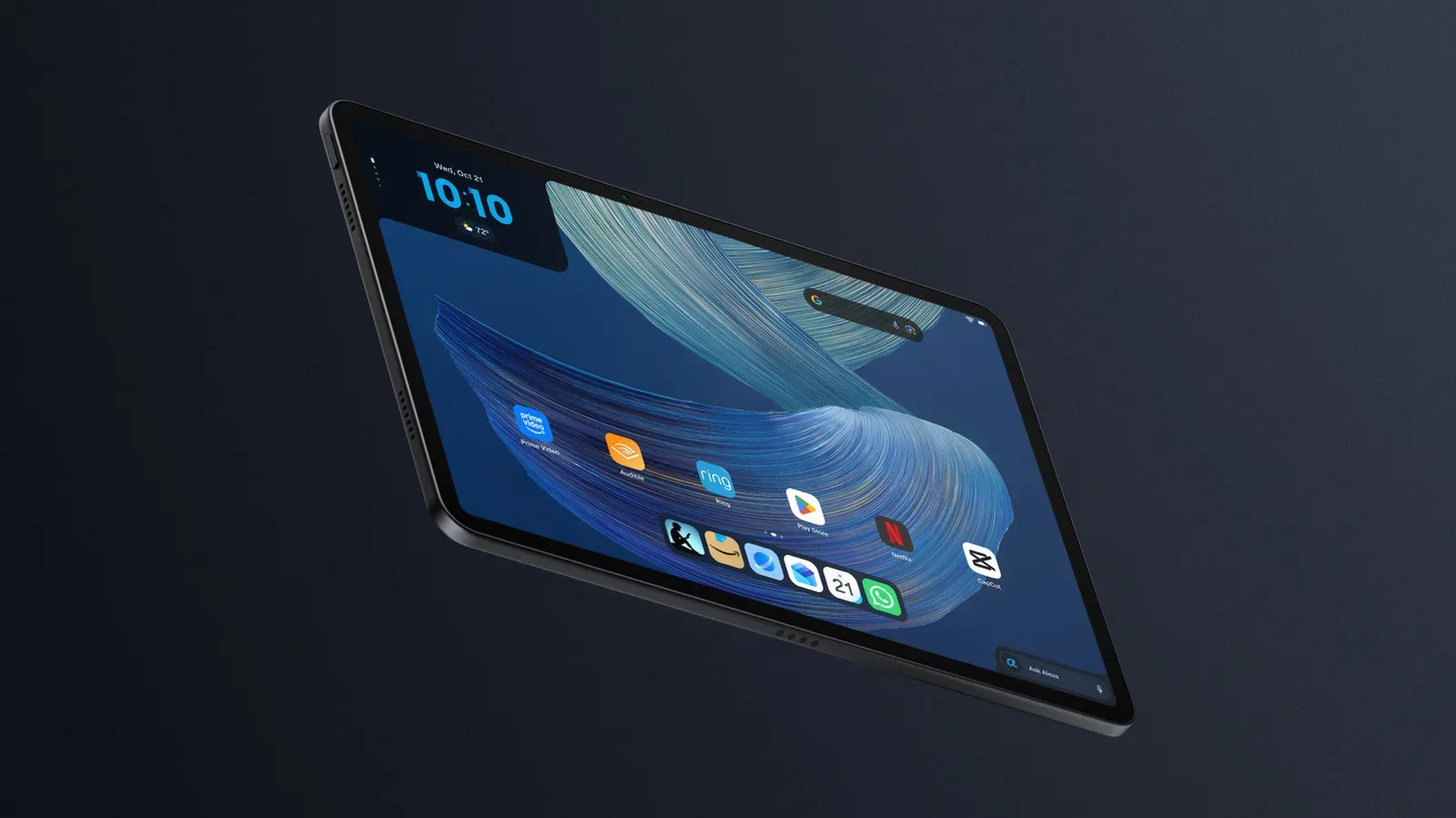 Amazon Alexa Tablet displaying an Android app library