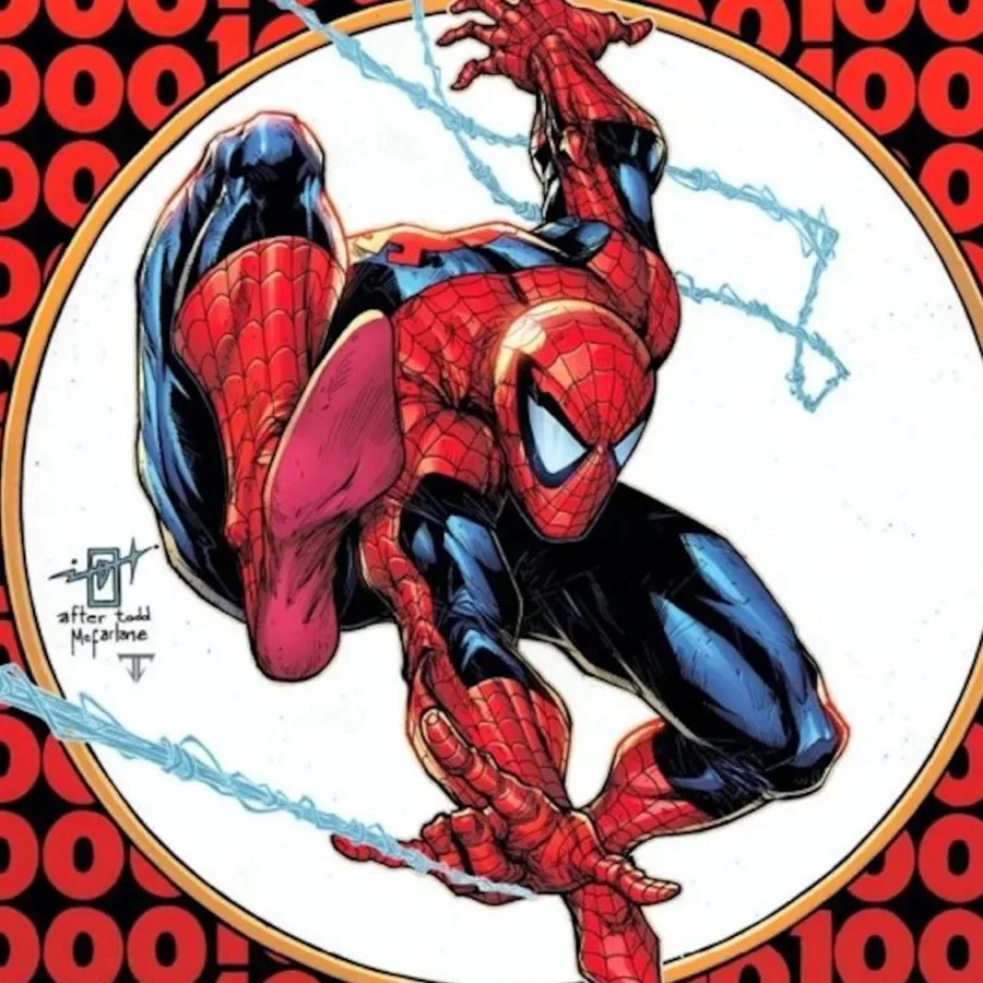 Spider-Man comics displayed at a direct-market retailer