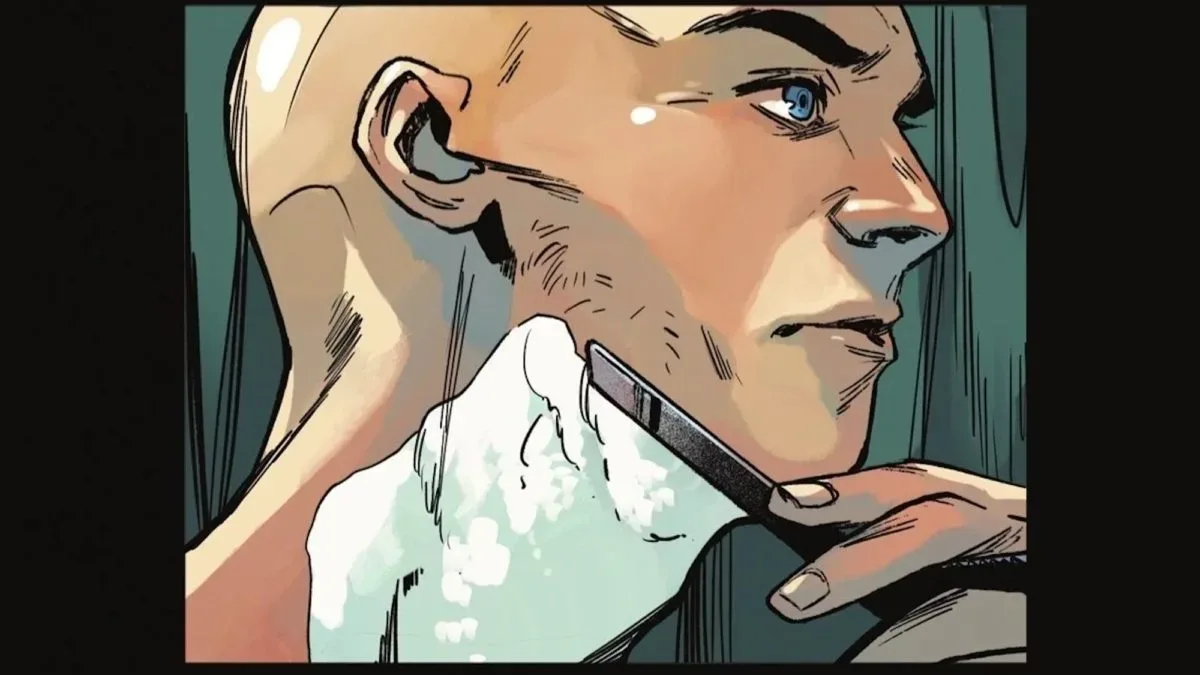 Absolute Green Lantern #19 preview art featuring the Manhunter File and the Absolute Universe’s secret history