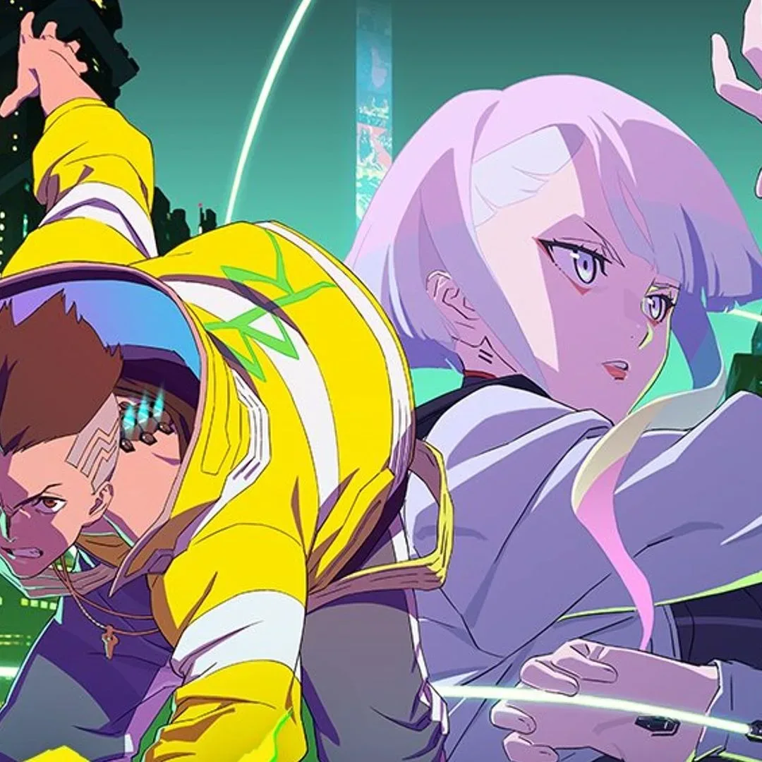 Arasaka-themed Cyberpunk: Edgerunners artwork representing the Capri testing mystery