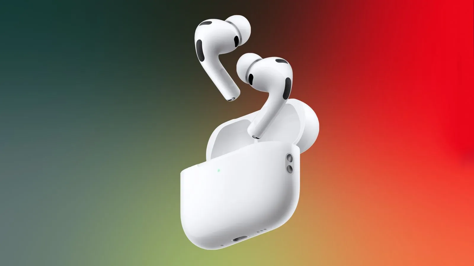 Apple AirPods Pro 3 wireless earbuds in their charging case
