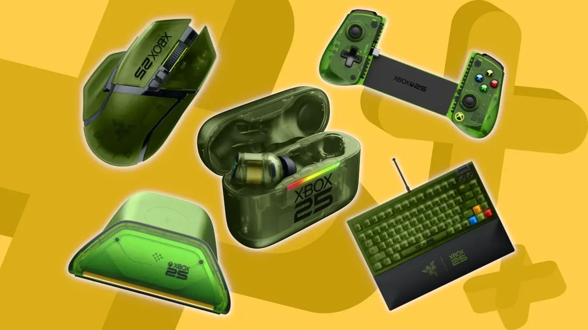 Xbox’s 25th Anniversary Is Turning Translucent Green Gaming Gear Into the Main Event