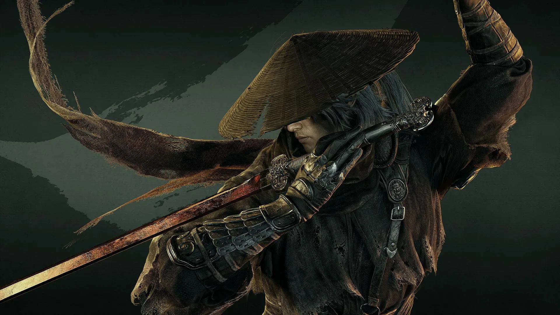 Soul battles a hulking greatsword enemy in Phantom Blade Zero