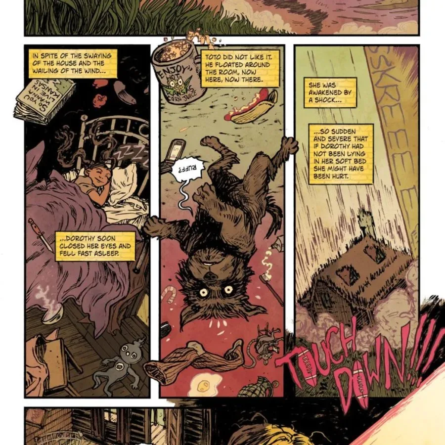 Variant covers for Godzilla’s Monsterpiece Theatre Presents The Kaiju of Oz #1