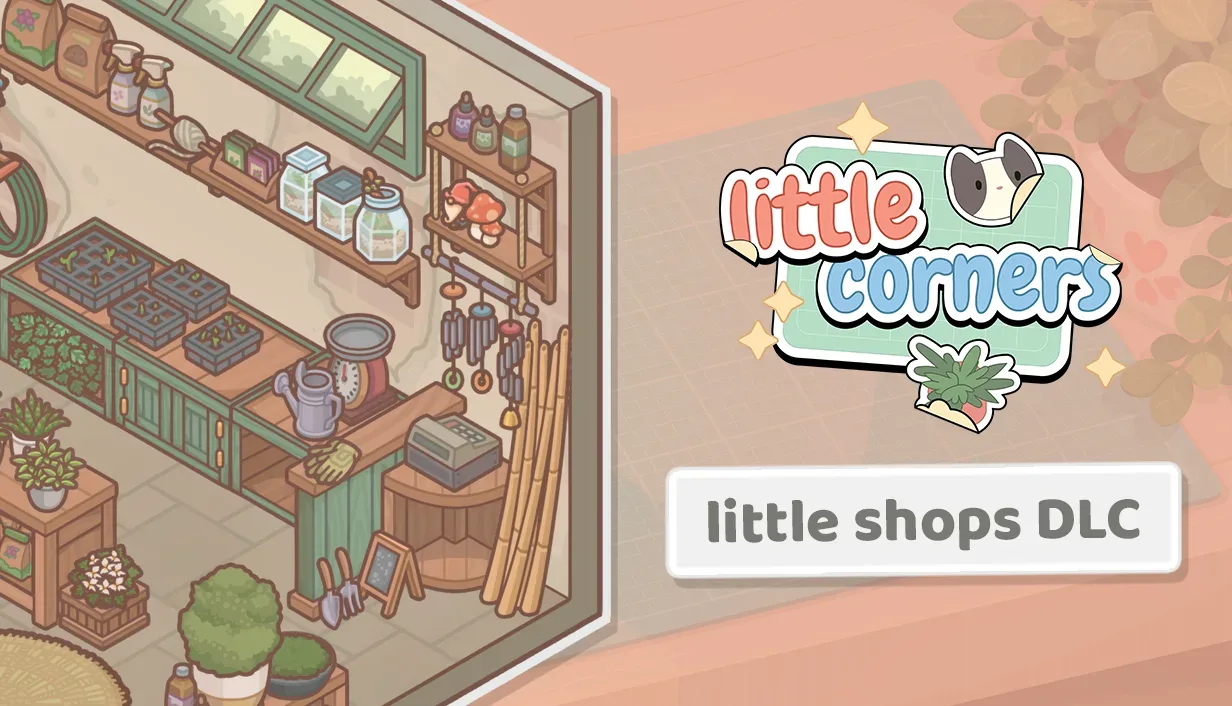 A cozy Book Shop corner from Little Corners Little Shops DLC