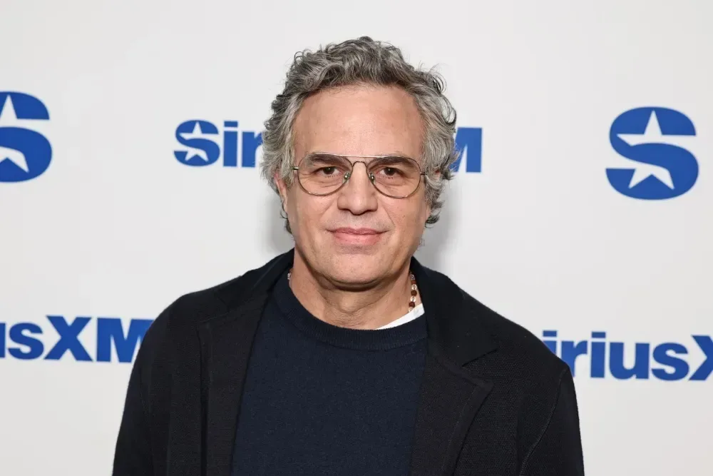 Mark Ruffalo speaking at a public event