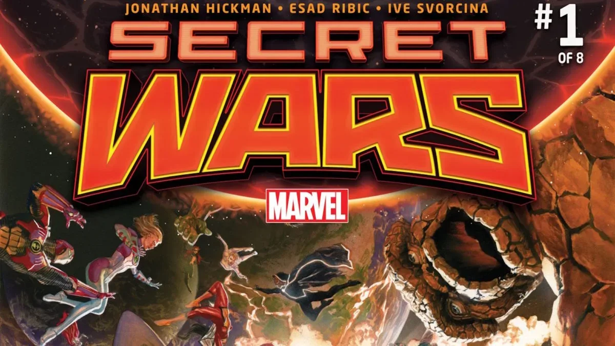 Secret Wars #1 Facsimile Edition cover art