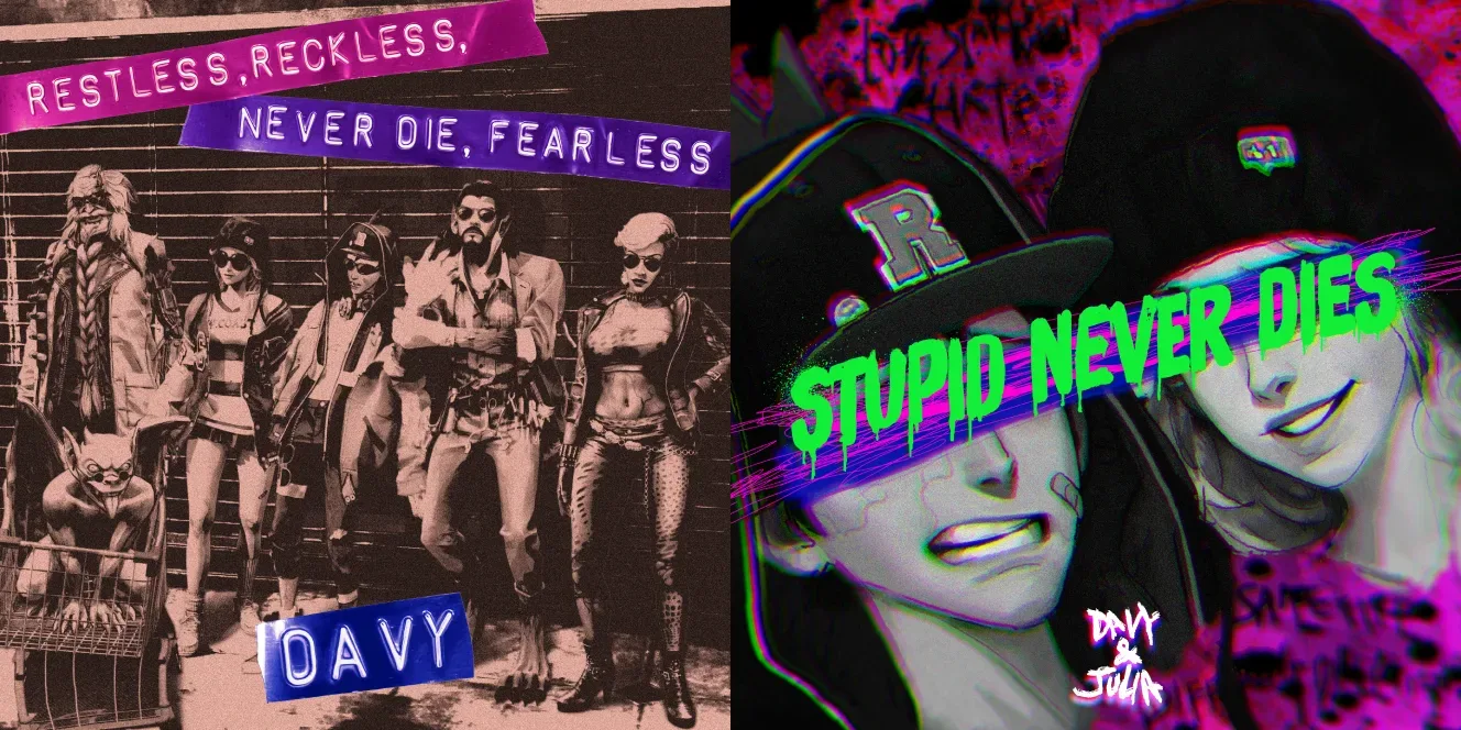 Stupid Never Dies gameplay showing Davy in action