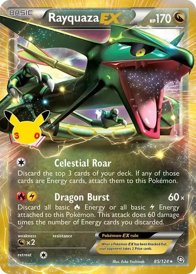 30th Celebration Rayquaza EX Classic Collection