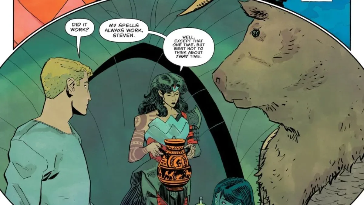 Absolute Wonder Woman #25 cover featuring the debut of Absolute Cheetah