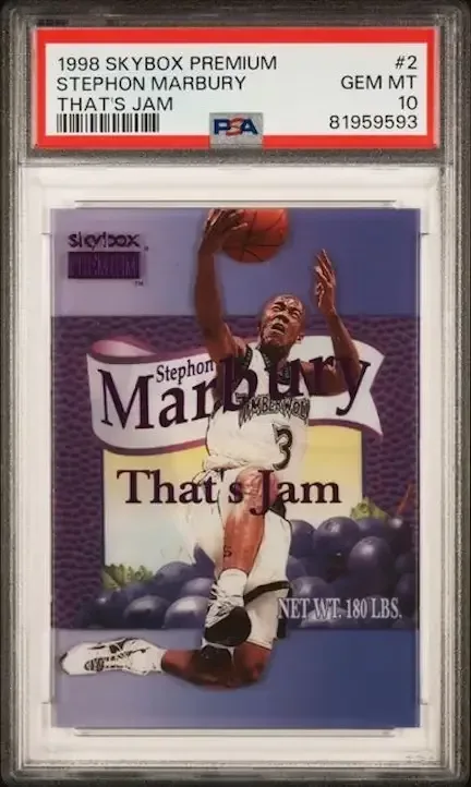 Kobe Bryant Strawberry Jam graded basketball card