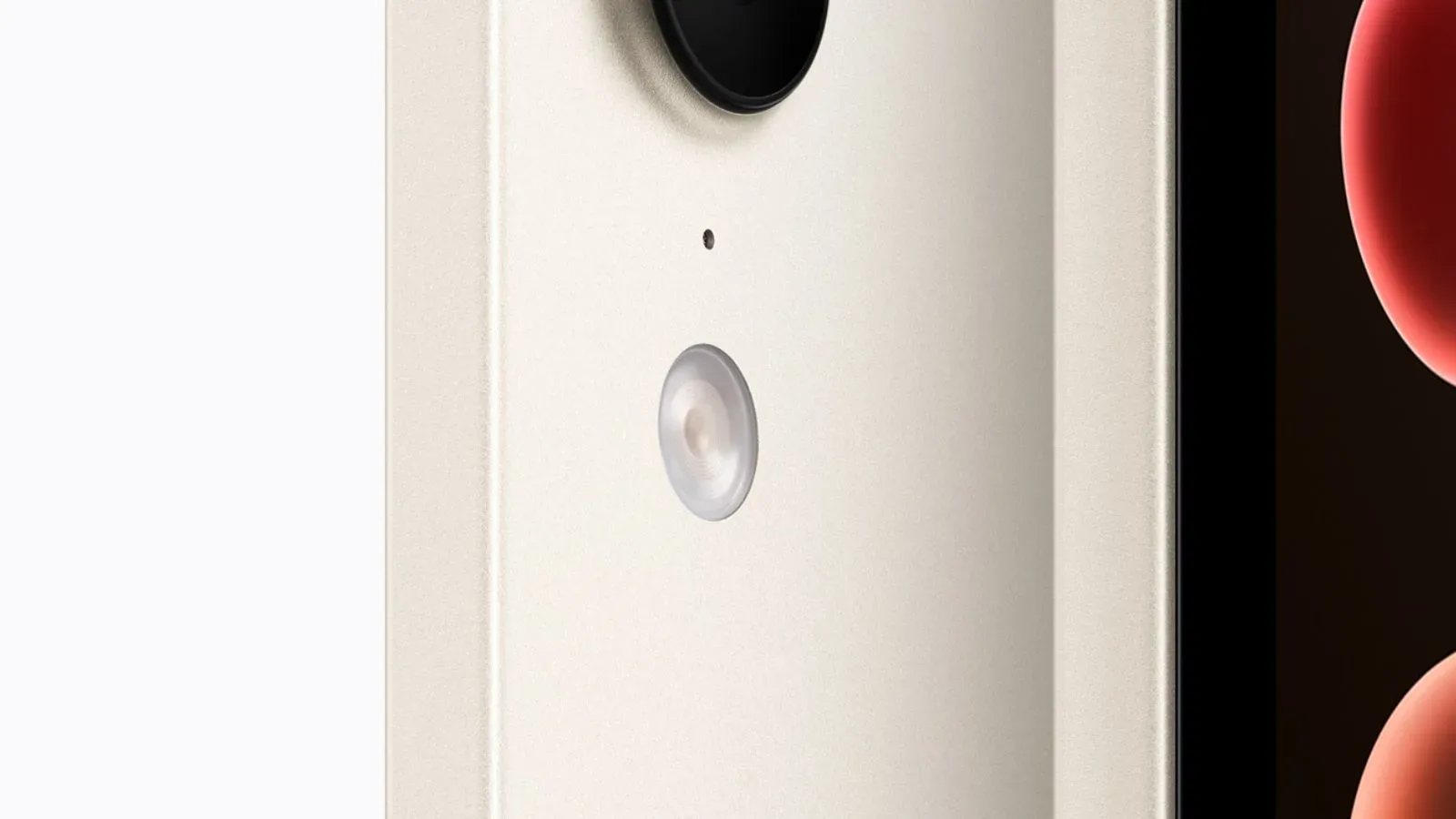 New iPad mini rear camera with Adaptive True Tone flash