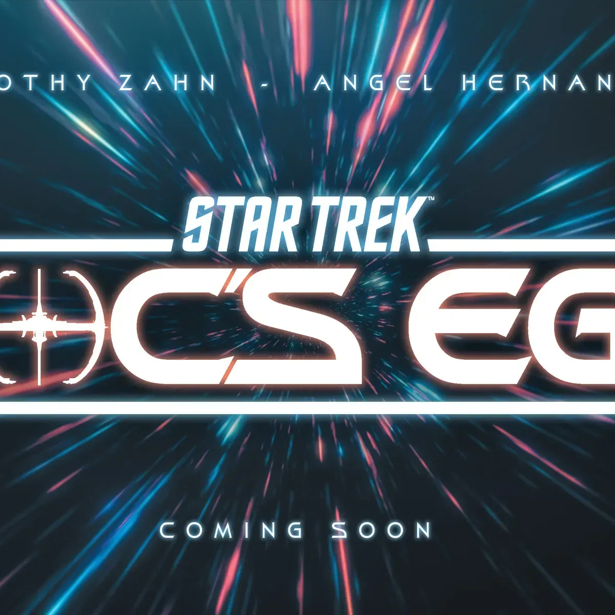 Star Trek: Roc’s Egg graphic novel announcement featuring Timothy Zahn and Ángel Hernández