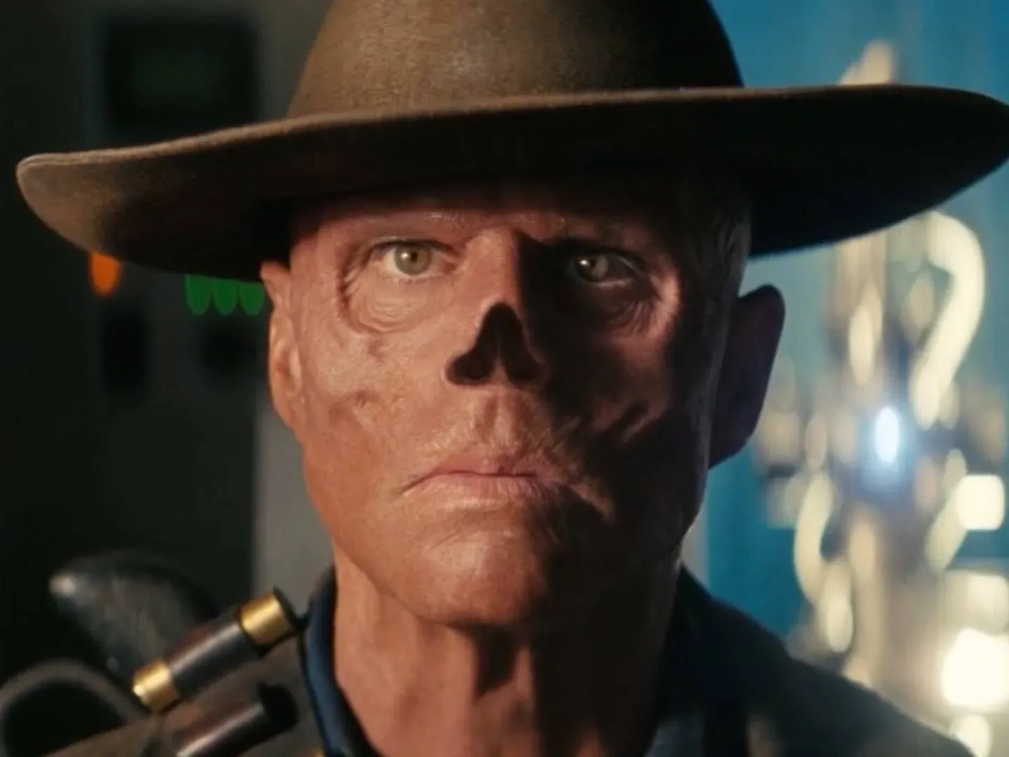 Walton Goggins as the Ghoul in Fallout season 2