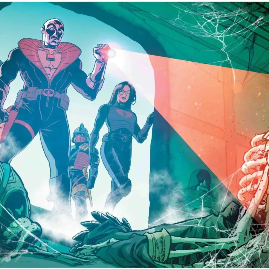 G.I. Joe and Tomb Raider Meet on Cobra Island in a New Image Comics Miniseries