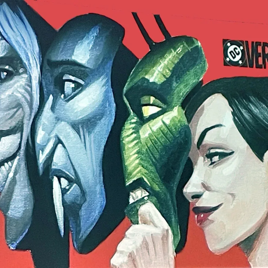 Hide Nor Hair Brings Living Hollywood Masks to DC Vertigo From Adam Smith and Bob Quinn