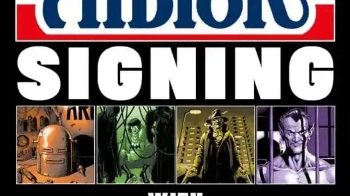 Albion 2026 hardcover collection from Rebellion’s Treasury of British Comics